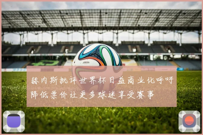 赫内斯批评世界杯日益商业化呼吁降低票价让更多球迷享受赛事